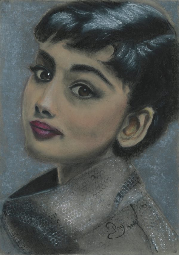 Portret Audrey Hepburn